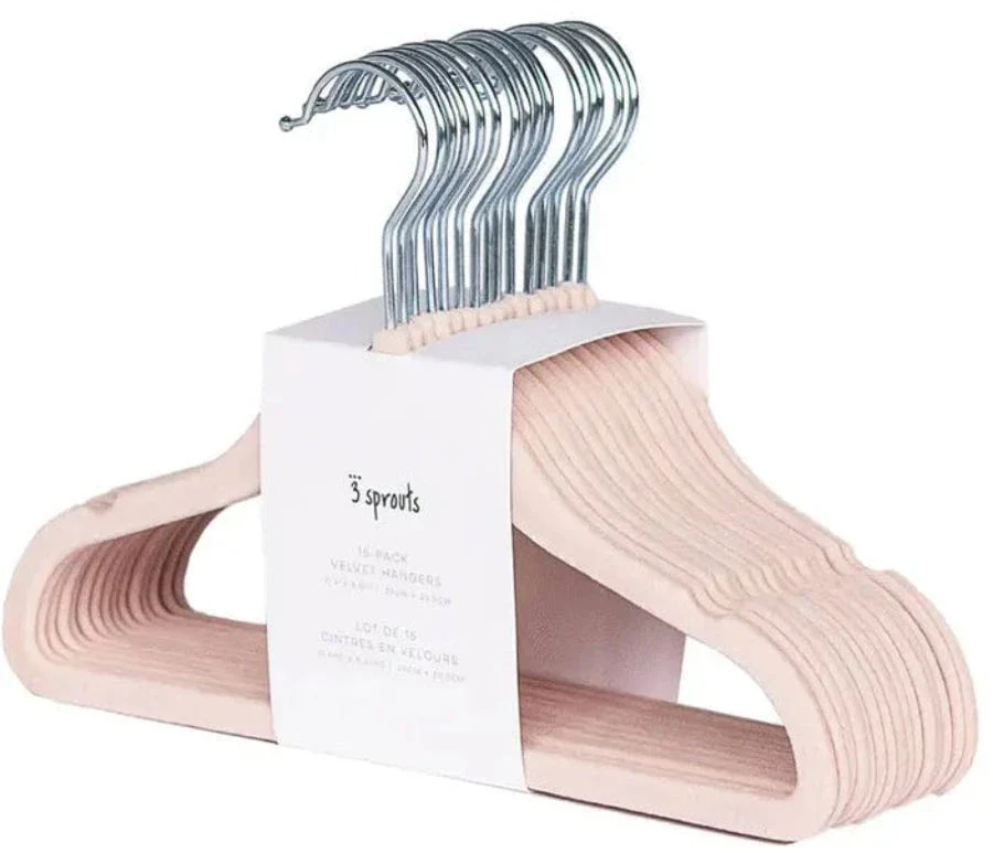 3 Sprouts - Velvet Hangers 15 Per Set - Image 6