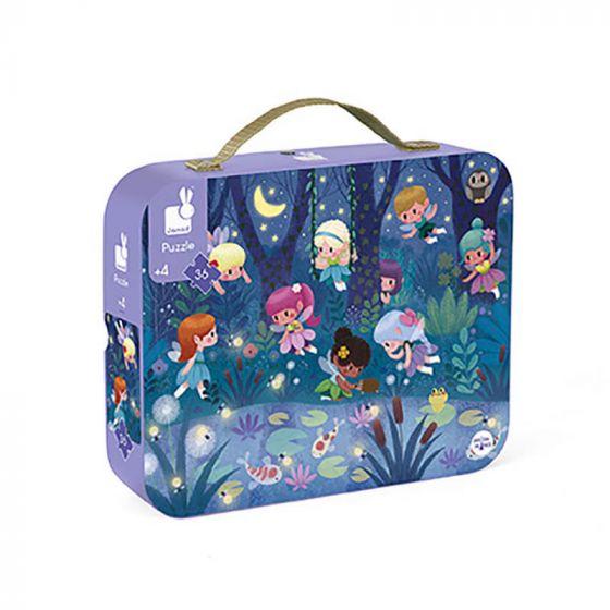 Janod - 36 pc Puzzle in Suitcase - Image 5