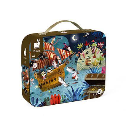 Janod - 36 pc Puzzle in Suitcase - Image 6