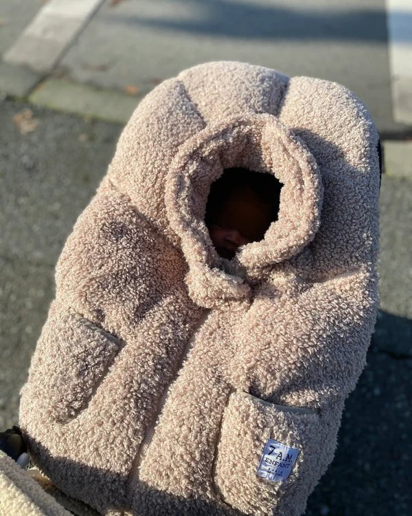 7AM - Car Seat Cocoon - Teddy - Image 8