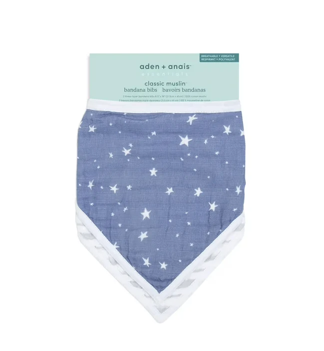 Aden + Anais - Essentials Bandana Bibs (2 pack) - Image 4