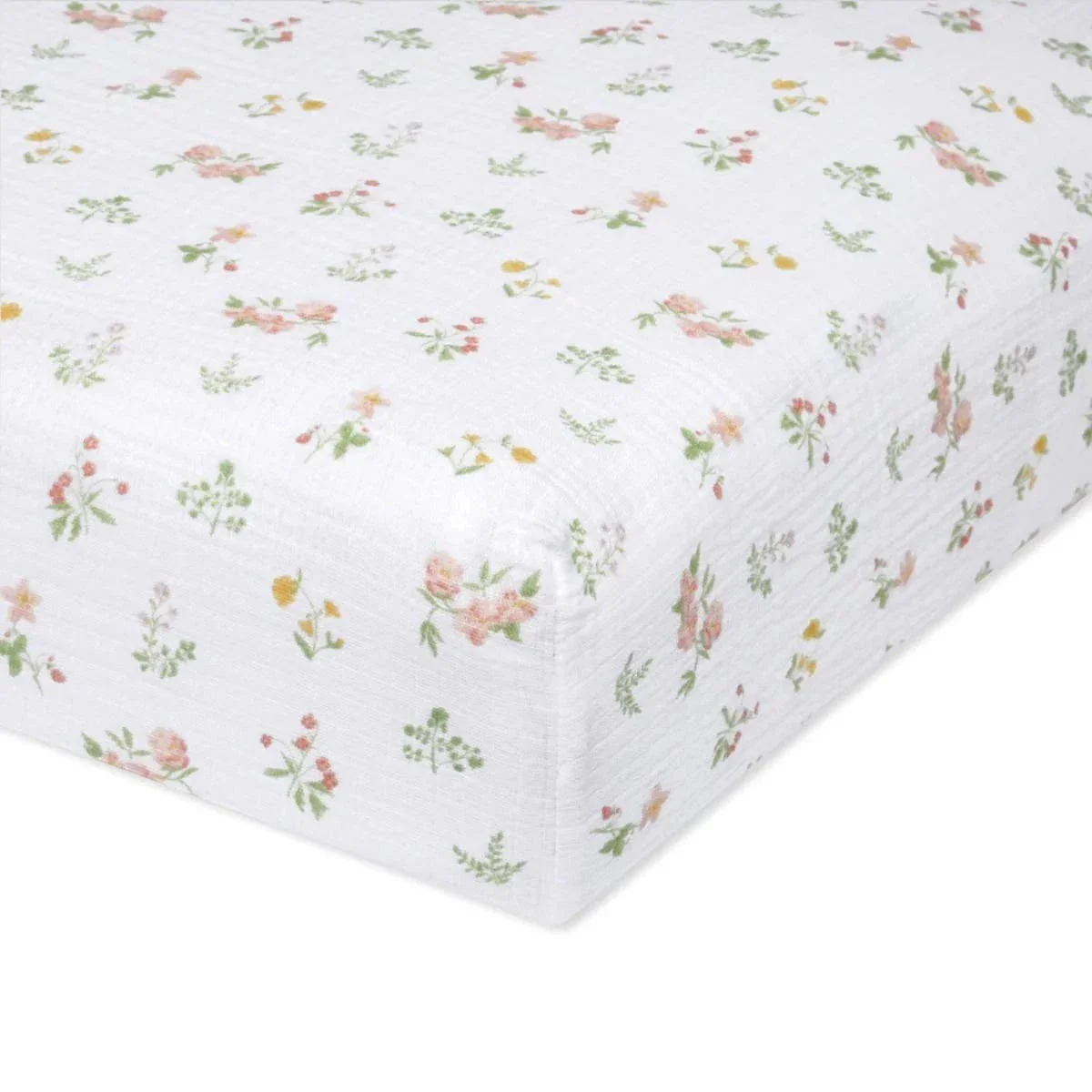 Aden + Anais - Essentials Cotton Muslin Crib Sheet - Image 5