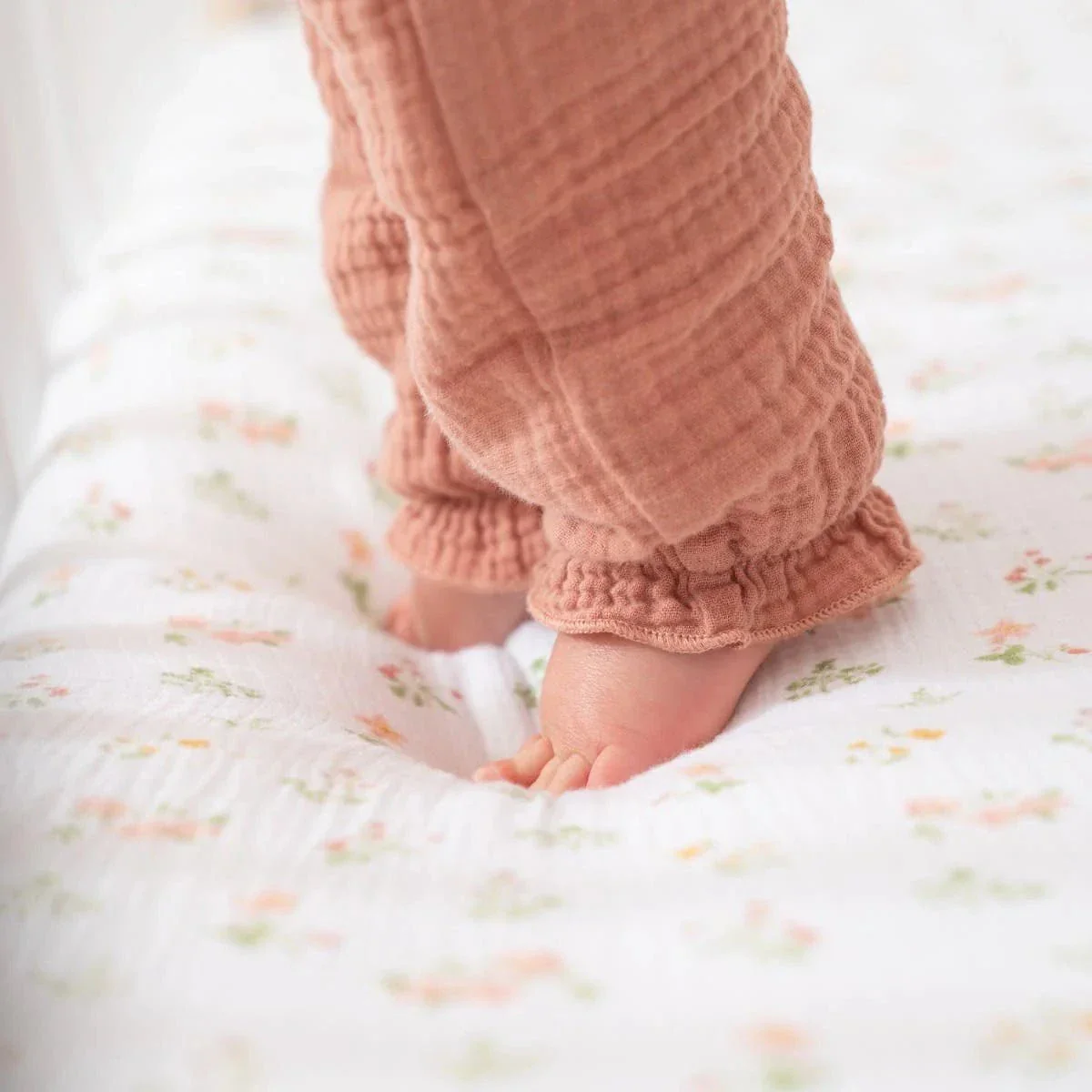 Aden + Anais - Essentials Cotton Muslin Crib Sheet - Image 6