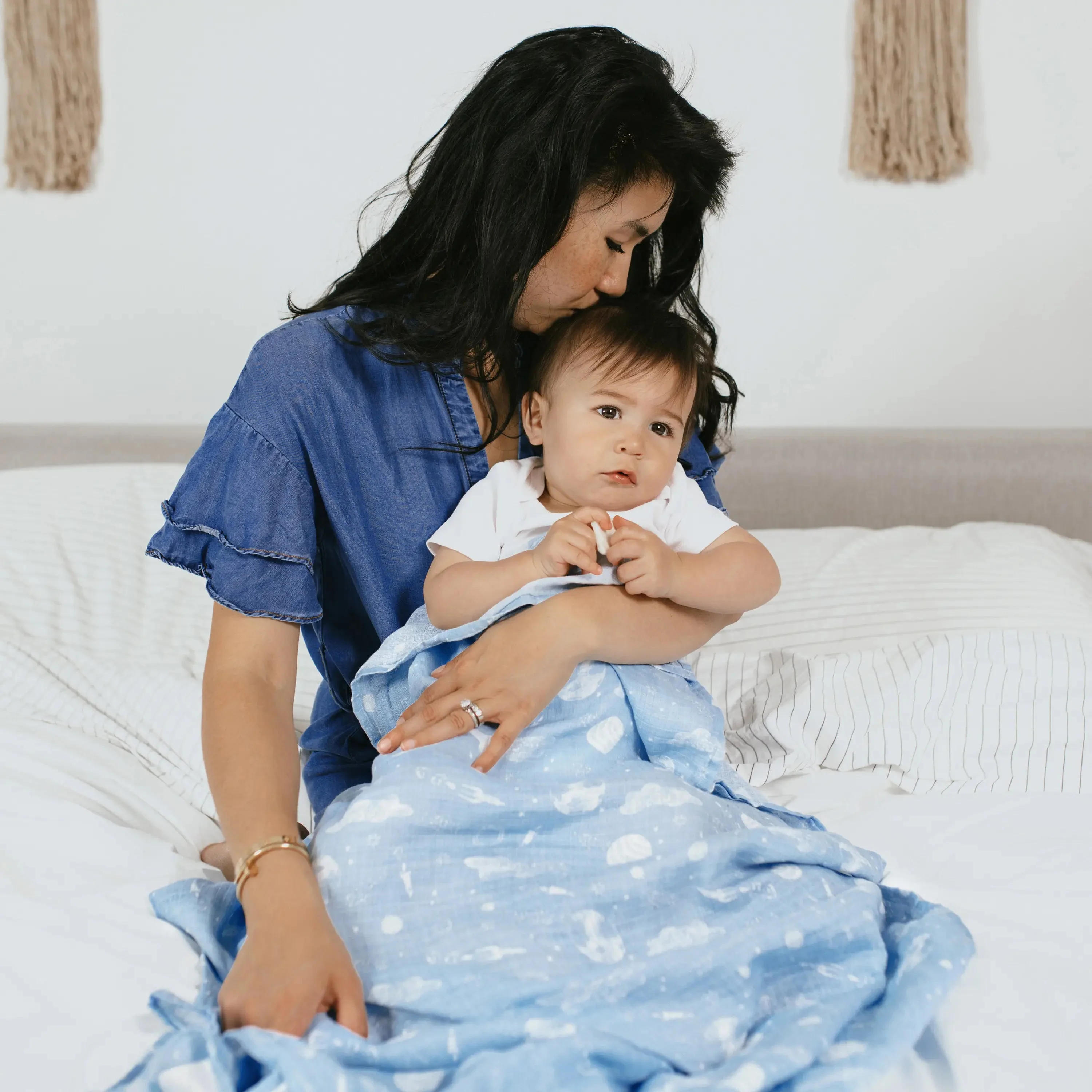 Aden + Anais - Essentials Cotton Muslin Swaddles - 4 pack - Image 10