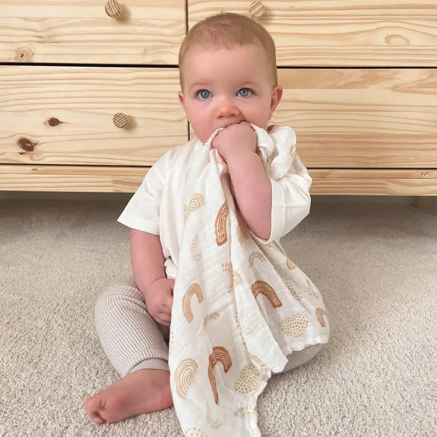 Aden + Anais - Premium Collection - Cotton Muslin Swaddles - 4 Pack - Image 5