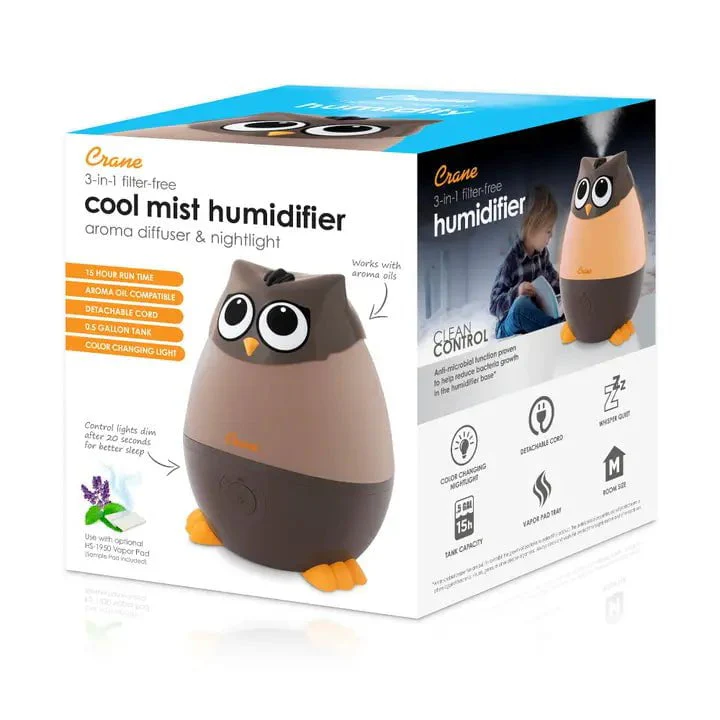 Adorable - Cool Mist Mini Humidifier - 0.5 GAL - Image 5