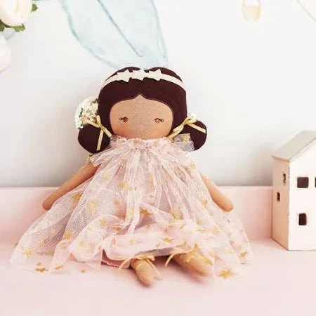 Alimrose - Delphine Fairy - Handcrafted Plush Doll (15") - Image 3