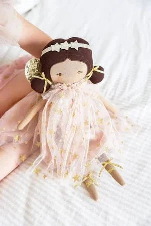 Alimrose - Delphine Fairy - Handcrafted Plush Doll (15") - Image 4