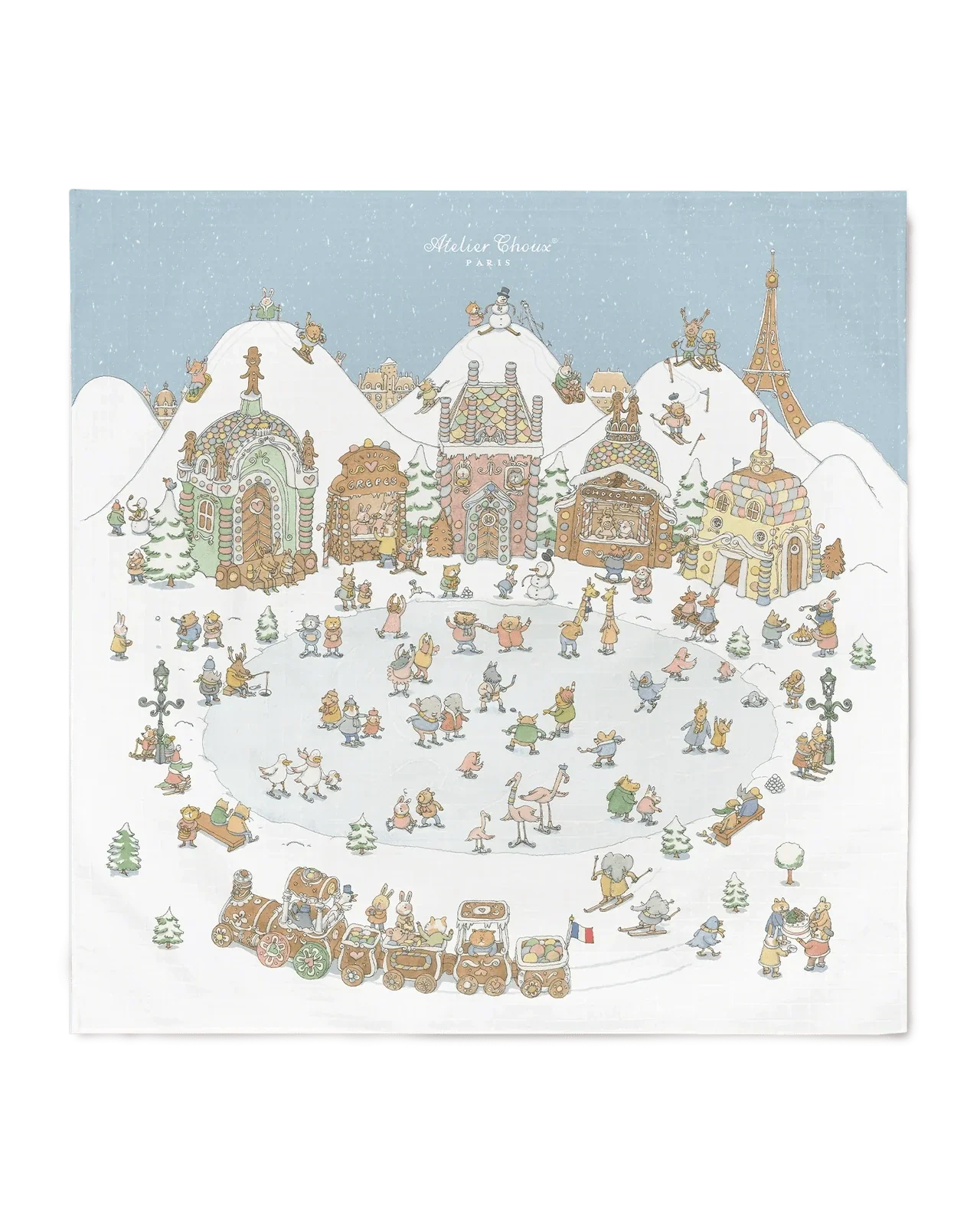 Atelier Choux Paris - Swaddle - Winter Wonderland