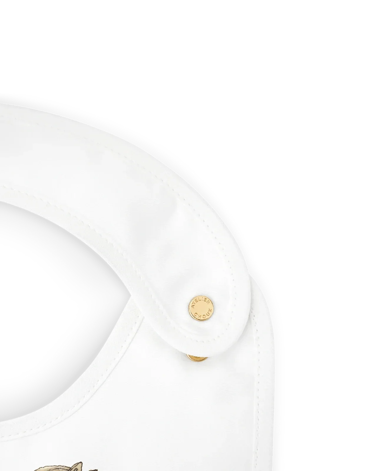 Atelier Choux - Satin Bib - Rocking Horse - Image 3