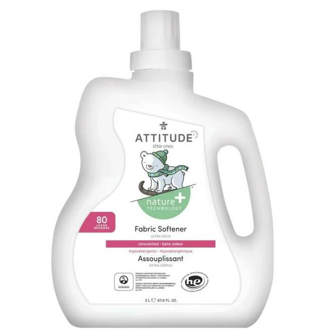 Attitude - Nature+ Little Ones Fabric Softener Fragrance Free - Image 2