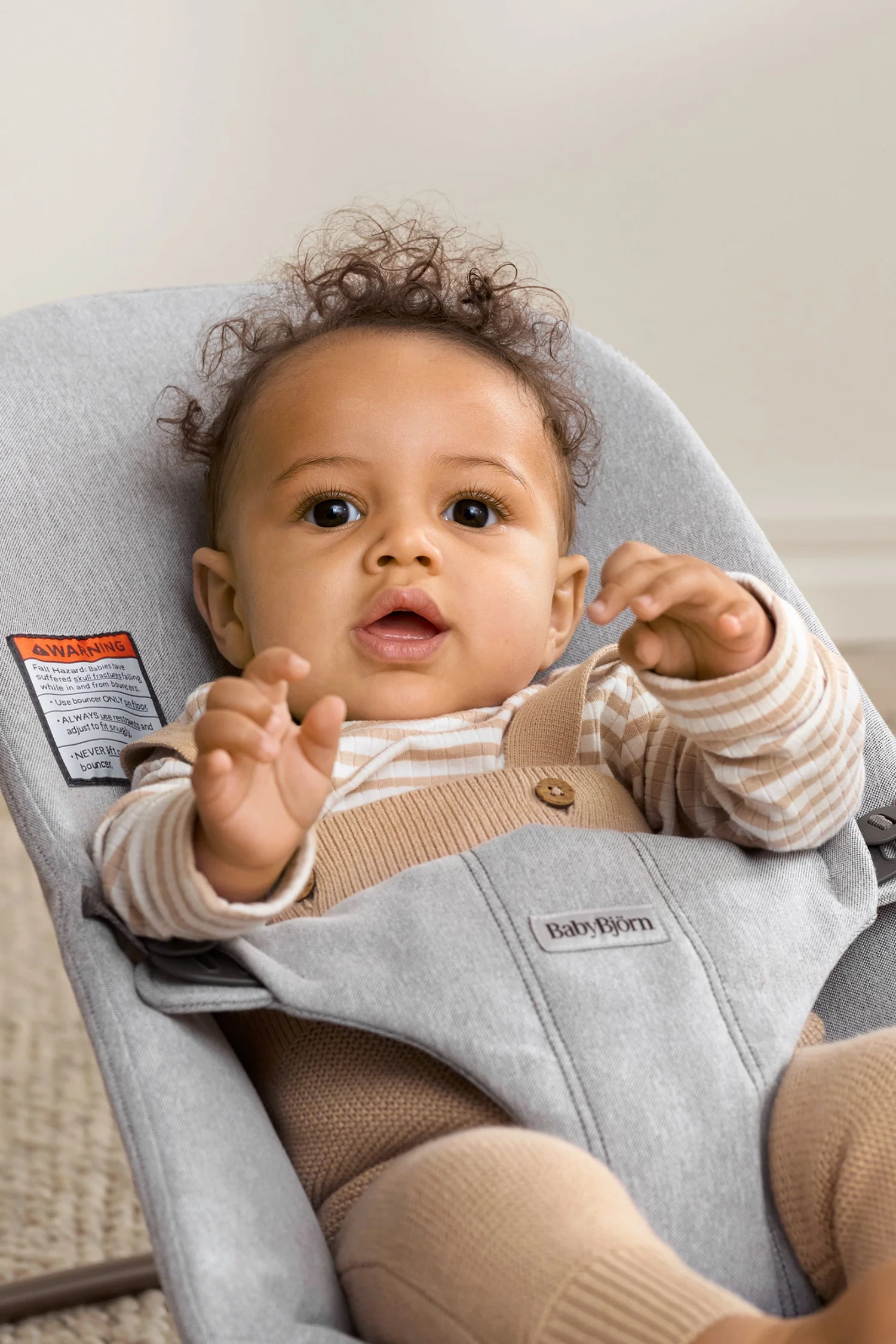 Baby Bjorn - Bouncer Bliss - Woven Mélange - Image 5