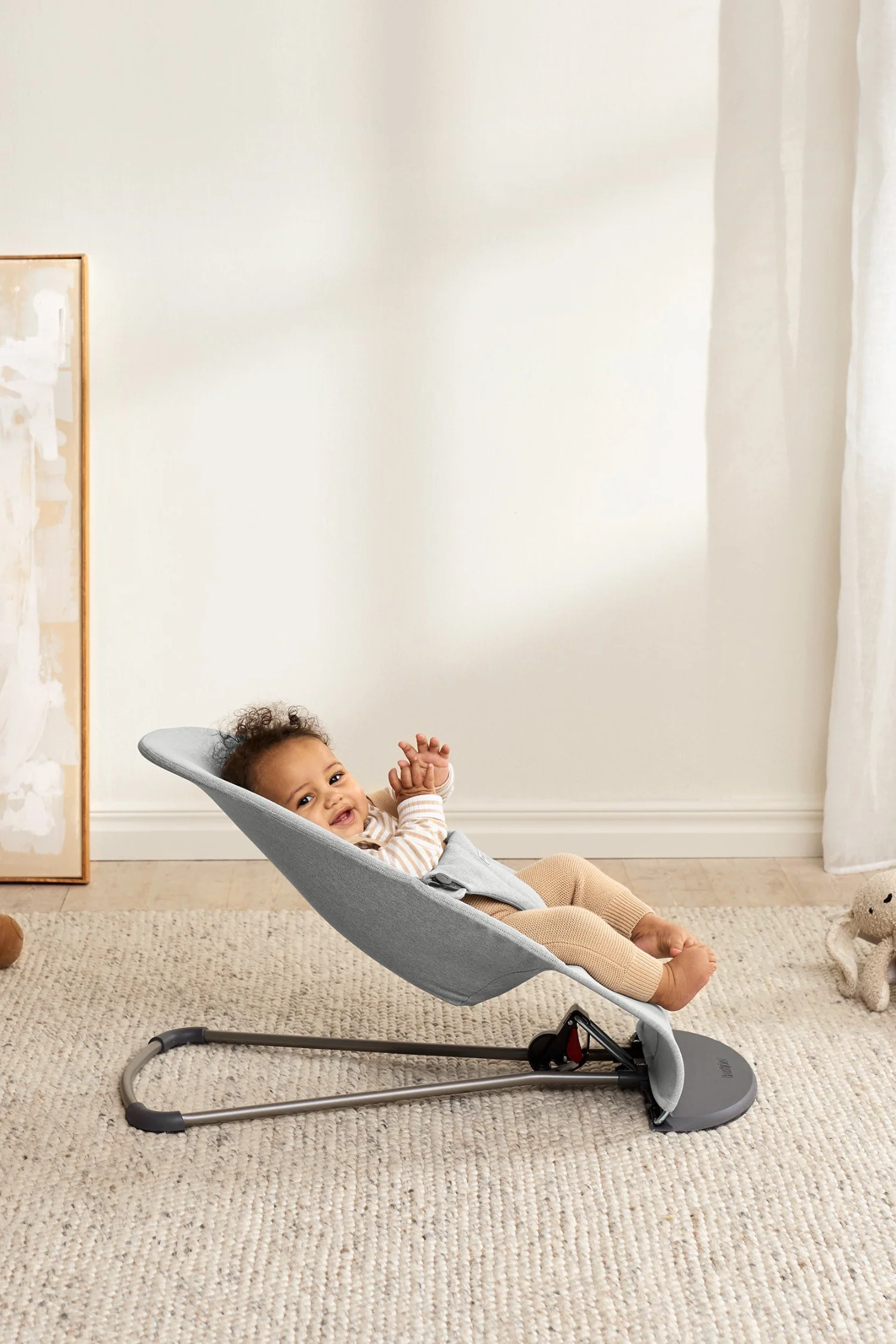 Baby Bjorn - Bouncer Bliss - Woven Mélange - Image 6