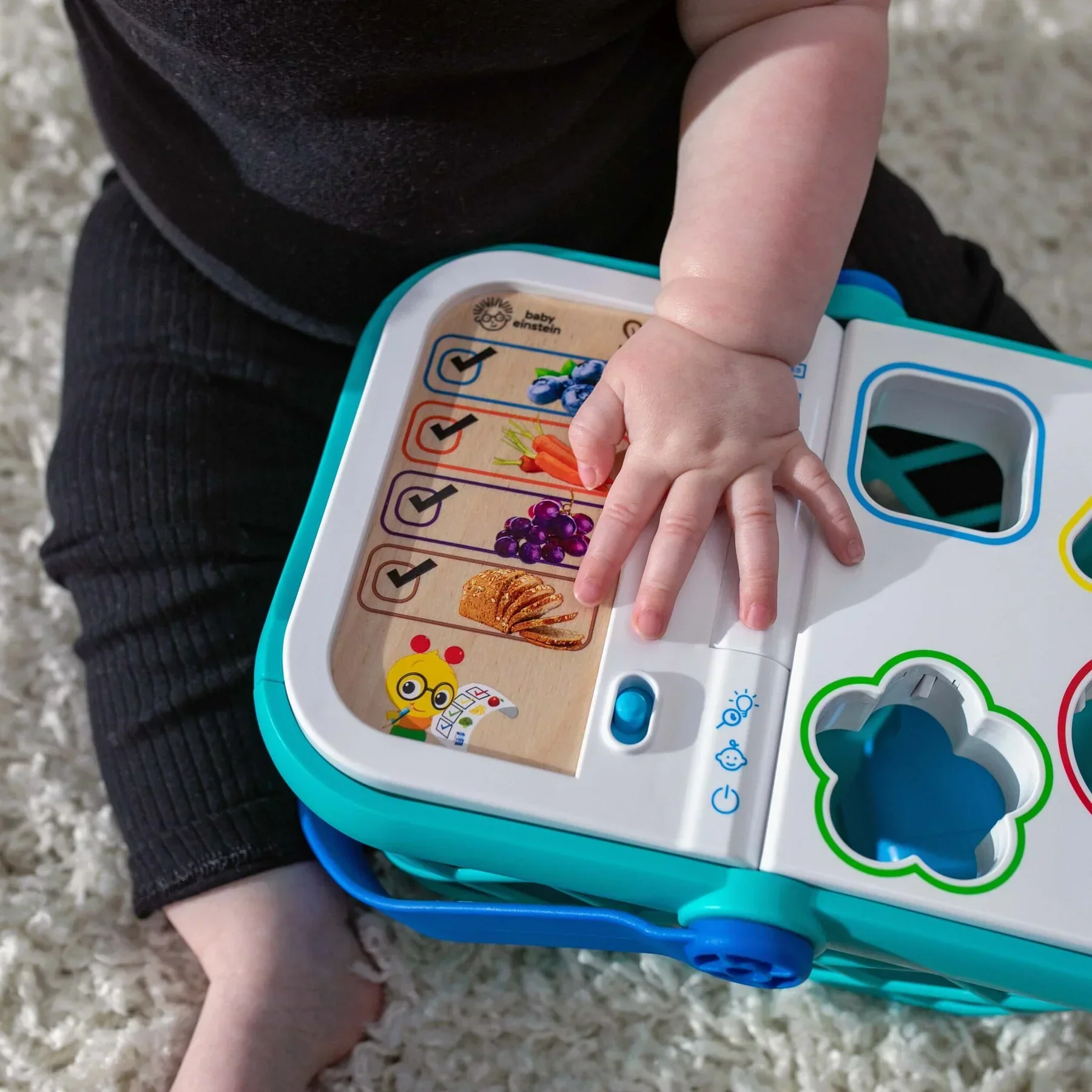 Baby Einstein - Hape Magic Touch Shopping Basket Pretend to Shop Toy - Image 3