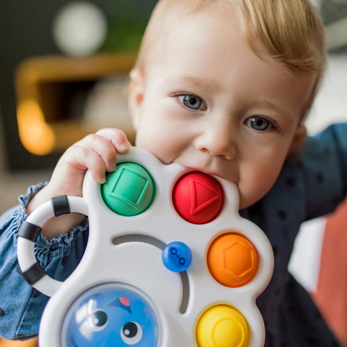 Baby Einstein - Opus’s Shape Pops™ Sensory Rattle & Teether - Image 3