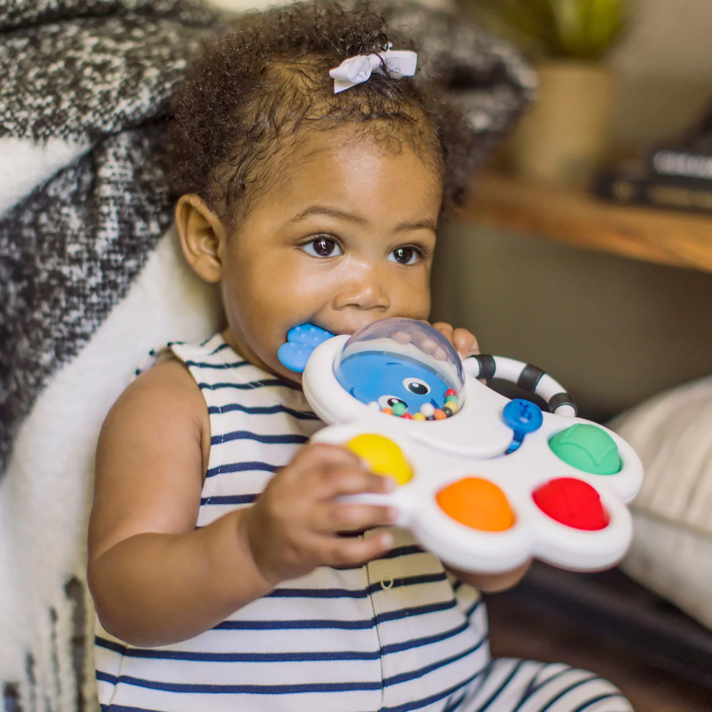 Baby Einstein - Opus’s Shape Pops™ Sensory Rattle & Teether - Image 4