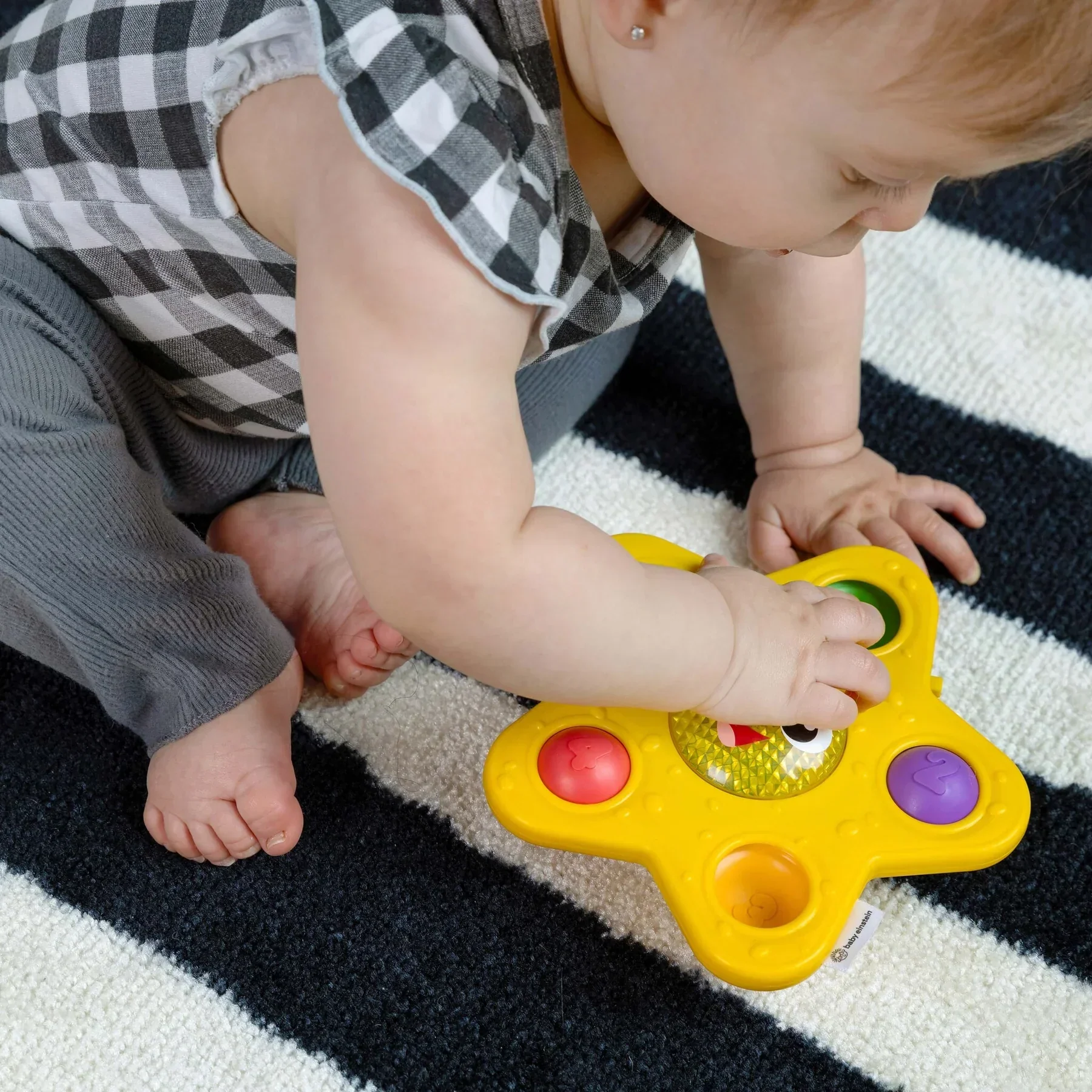 Baby Einstein - Pop & Glow Starfish Suction Cup Toy - Image 3