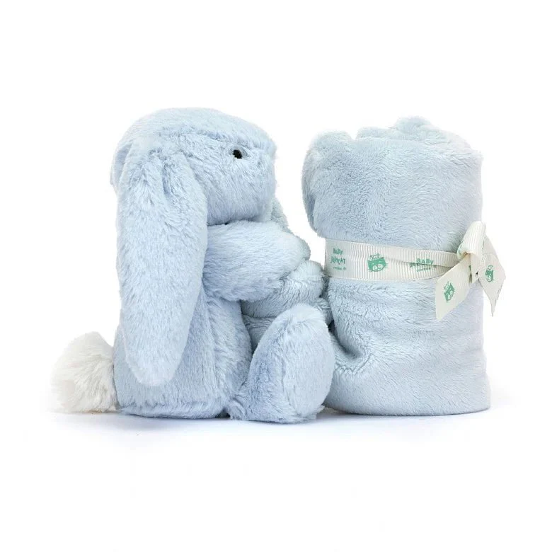 Baby Jellycat - Bashful Blue Bunny Soother - Image 3