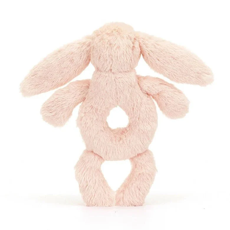 Baby Jellycat - Bashful Blush Bunny Ring Rattle - Image 3