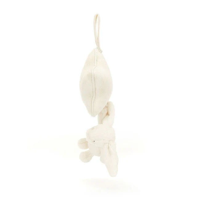Baby Jellycat - Bashful Cream Bunny Musical Pull - Image 2