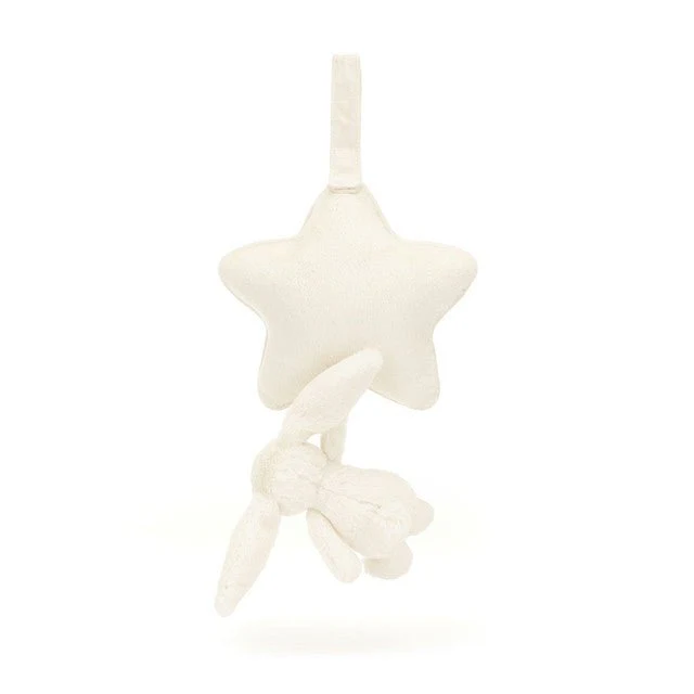 Baby Jellycat - Bashful Cream Bunny Musical Pull - Image 3