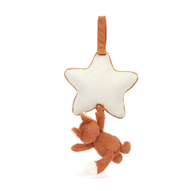 Baby Jellycat - Bashful Fox Cub Musical Pull - Image 2