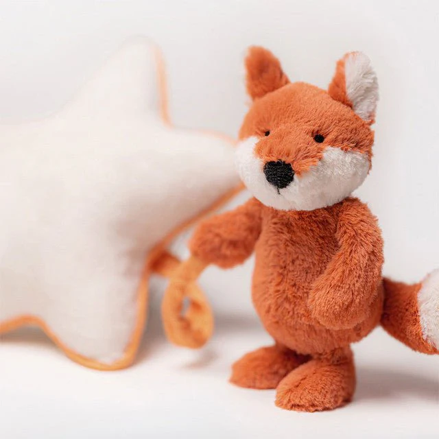Baby Jellycat - Bashful Fox Cub Musical Pull - Image 3