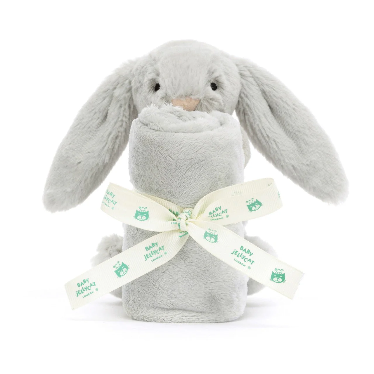 Baby Jellycat - Bashful Silver Bunny Soother - Image 4