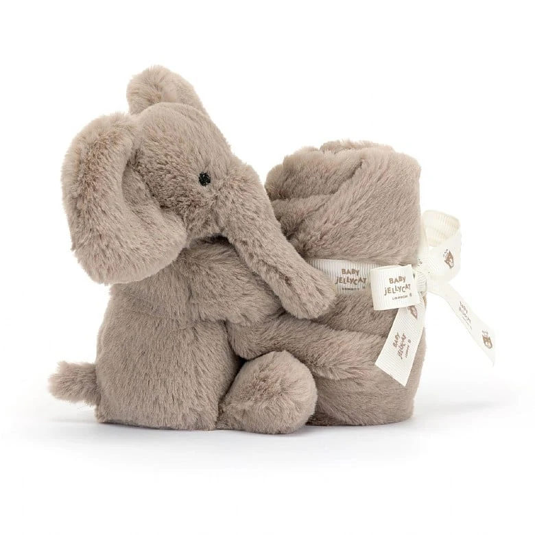 Baby Jellycat - Smudge Elephant Soother In Gift Box - Image 5