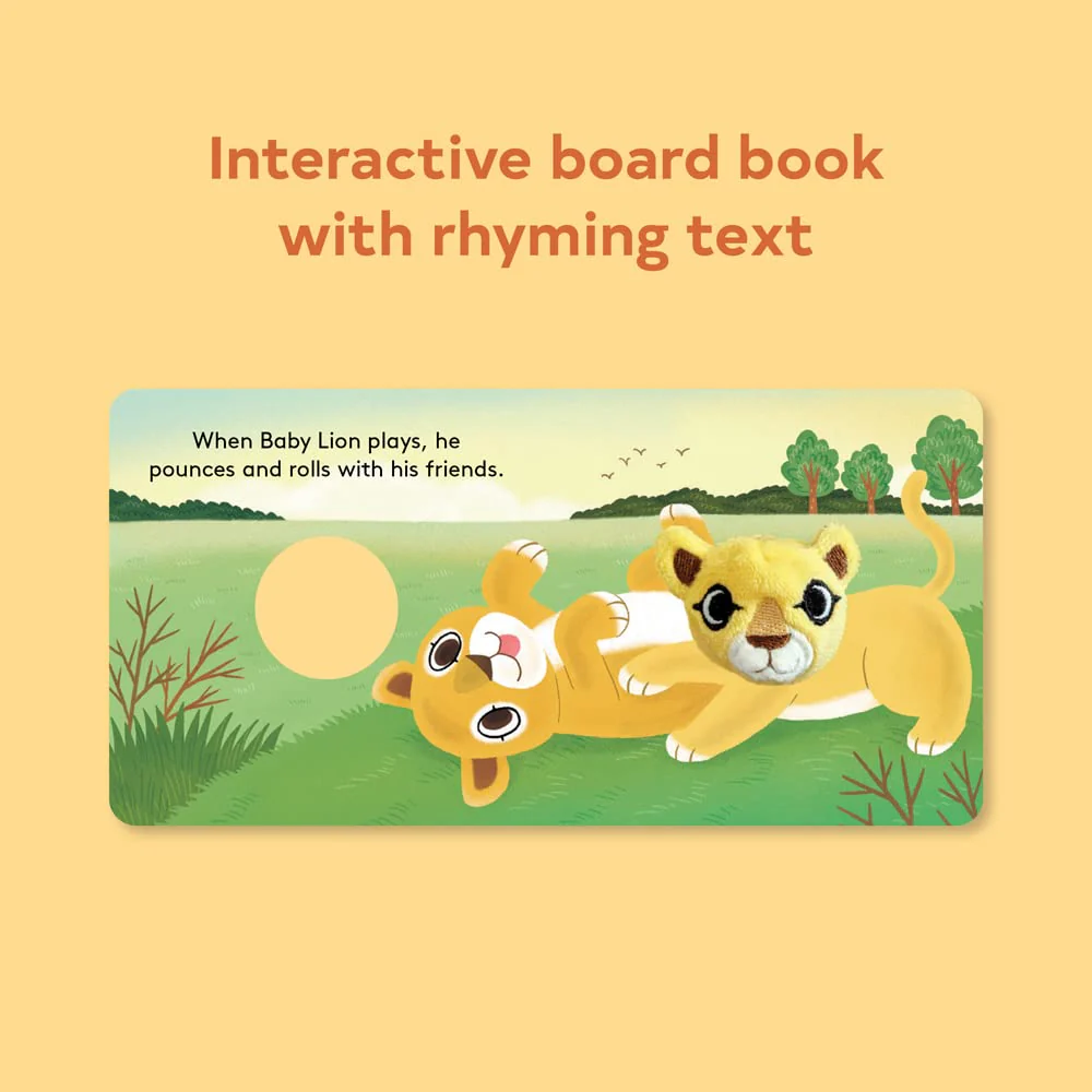 Baby Lion: Finger Puppet Book - Board Book - Image 2