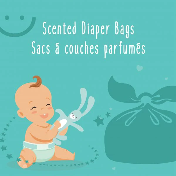 Babyworks - Disposable Scented Diaper Bags - 200 Value Pack - Image 3