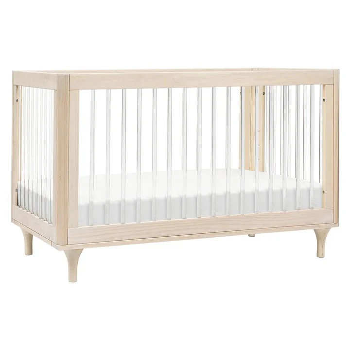 Babyletto - Lolly 3-in-1 Convertible Crib with Toddler Bed Conversion Kit - Acrylic - Image 5