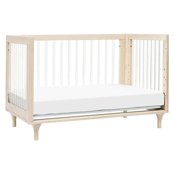 Babyletto - Lolly 3-in-1 Convertible Crib with Toddler Bed Conversion Kit - Acrylic - Image 7