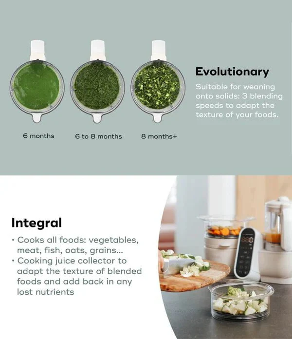 Babymoov - Duo Meal Station Baby Food Processor - Image 6