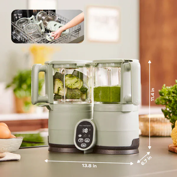 Babymoov - Duo Meal Glass Pro Baby Food Maker - Image 6