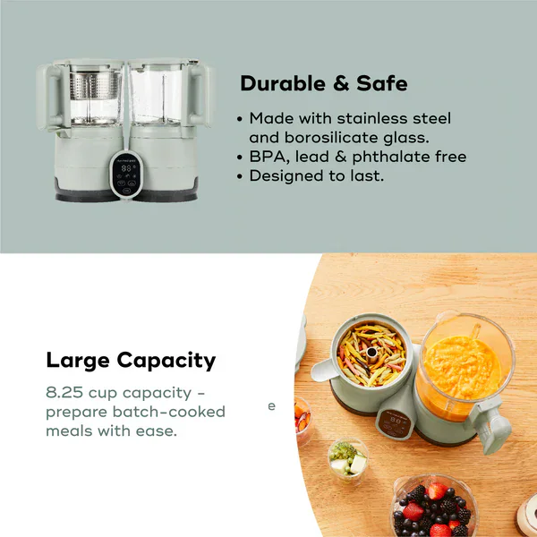 Babymoov - Duo Meal Glass Pro Baby Food Maker - Image 7