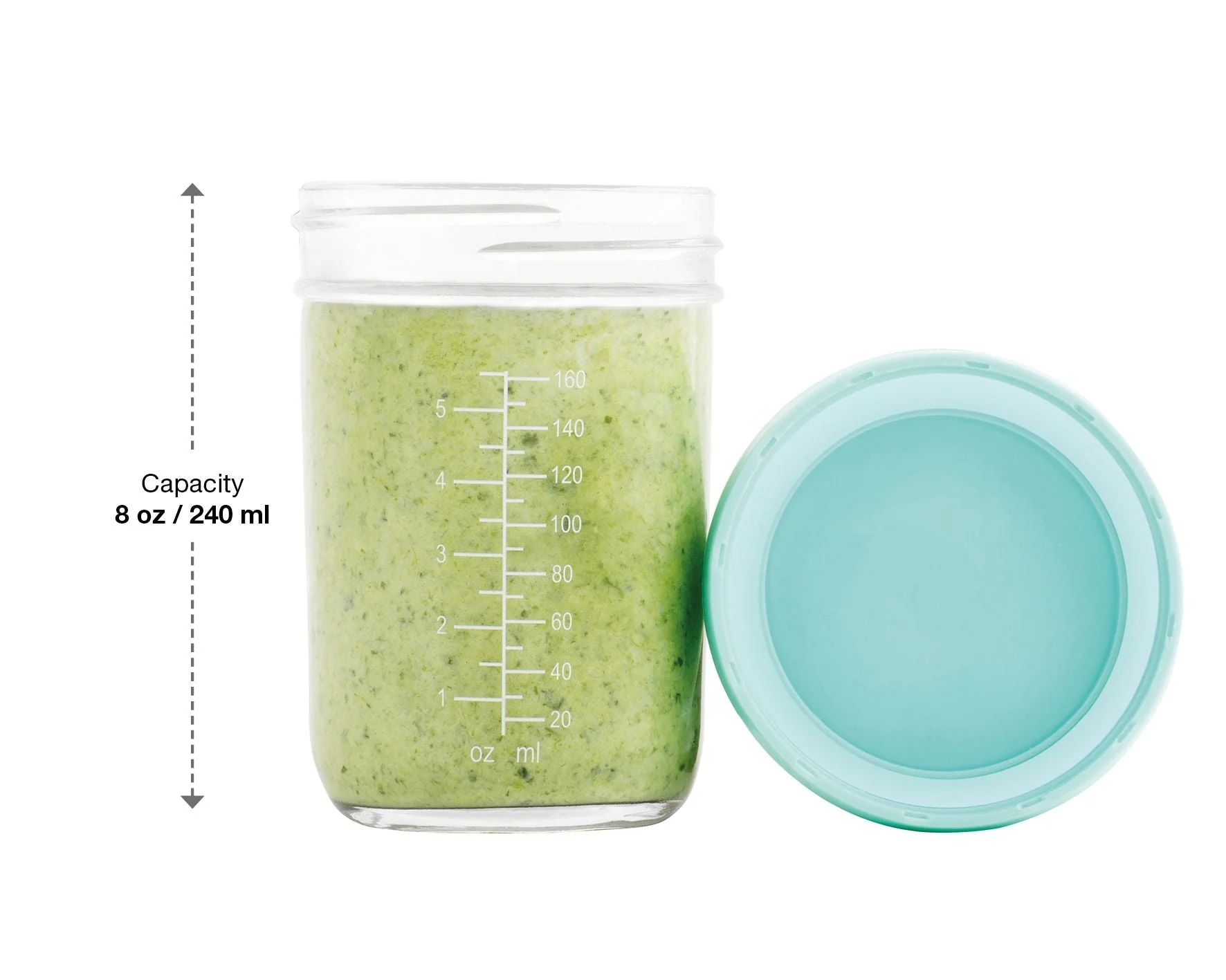 Babymoov - 8 oz. Glass Babybowls Food Storage Set - Image 2