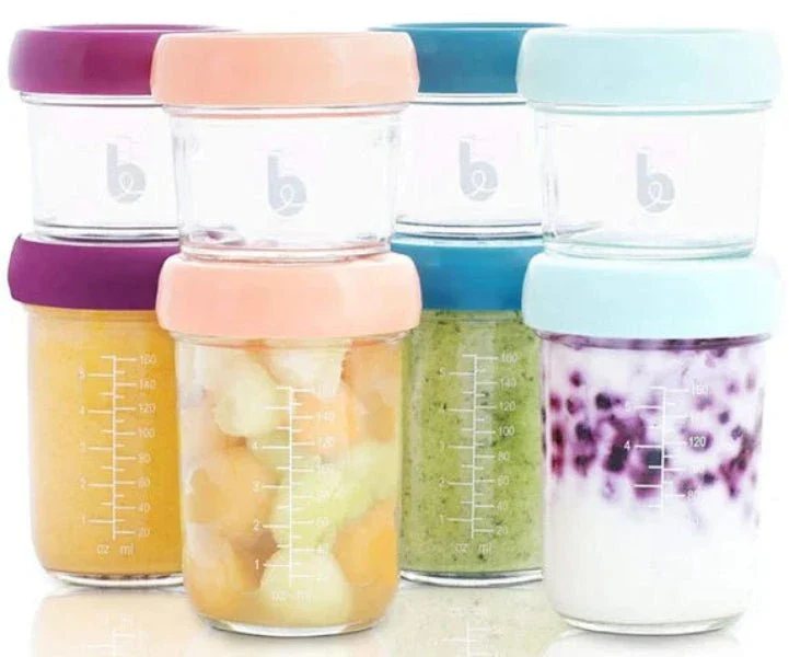 Babymoov - 8 oz. Glass Babybowls Food Storage Set - Image 6