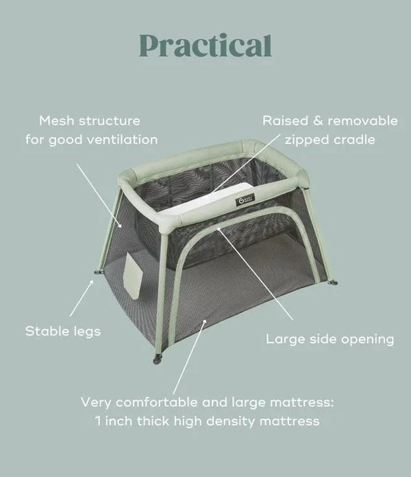 Babymoov - Moov & Comfy 3-in-1 Travel Crib and Bed - Image 5