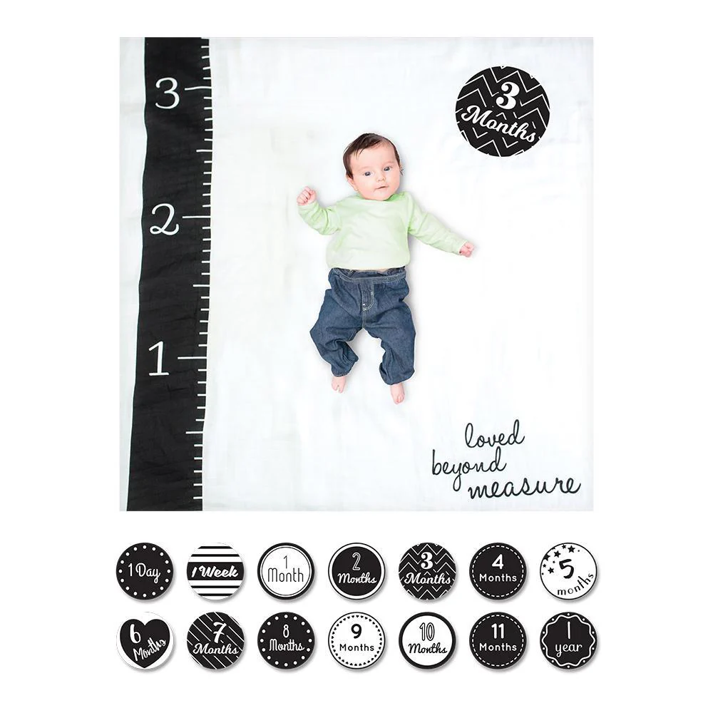 Lulujo - Baby's First Year Milestone Blanket - Image 4