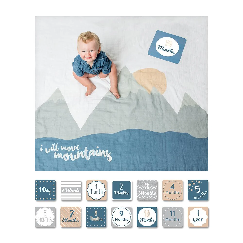 Lulujo - Baby's First Year Milestone Blanket - Image 8