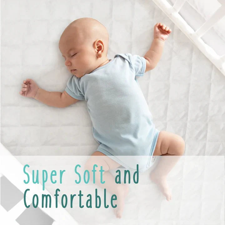 Babyworks - Quilted & Fitted Bamboo Mattress Protector - Image 7