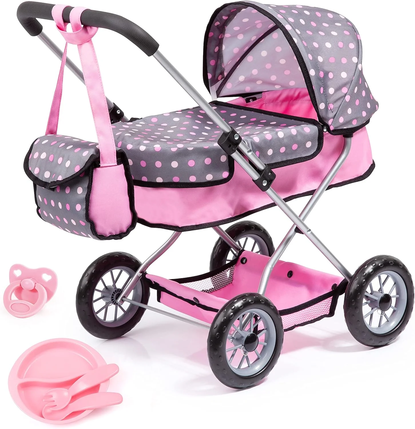 Bayer - Dolls Pram "Smarty" - Stroller for Dolls with Accessories