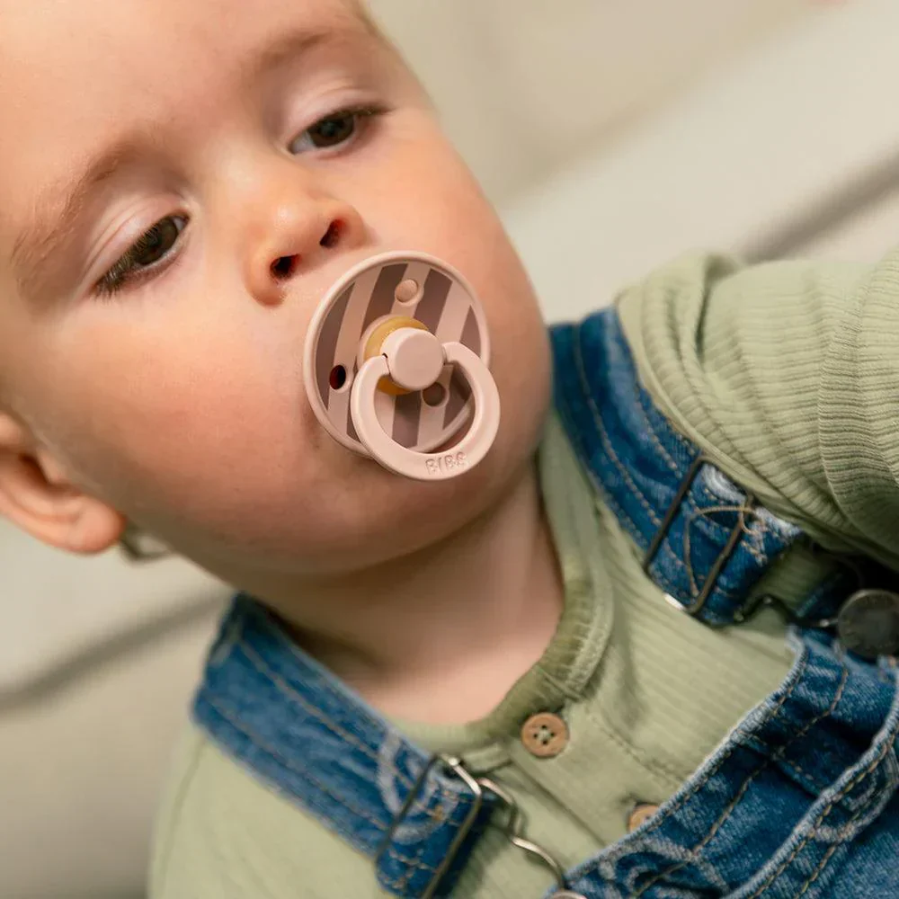 BIBS - Latex Pacifier - Studio Colour - Block - 2 PACK - Image 3