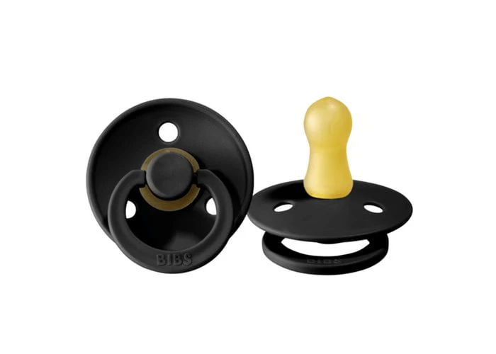 BIBS - Color - Natural Rubber Pacifier Size 2 - 6-18M - Image 3