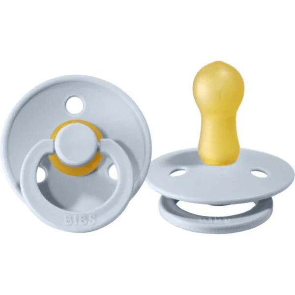BIBS - Color - Natural Rubber Pacifier Size 2 - 6-18M - Image 4