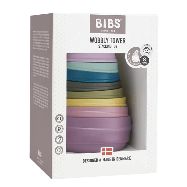 BIBS - Wobbly Tower Stacking Toy - Image 5