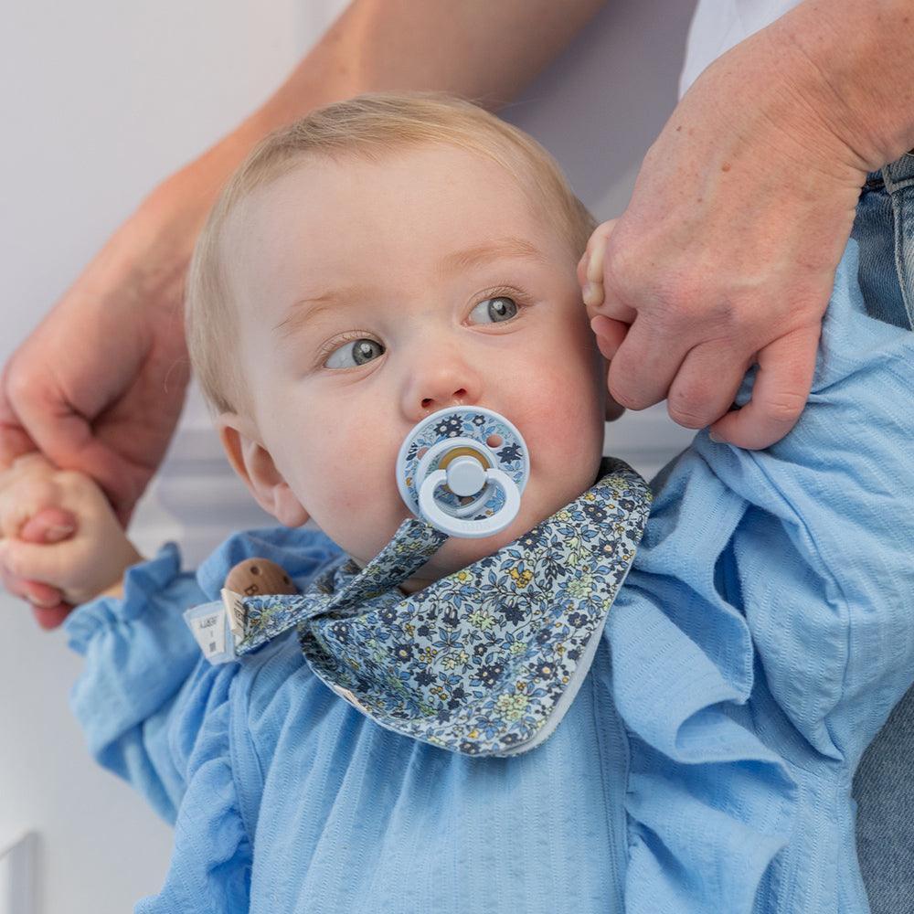 BIBS x Liberty - Latex Pacifier - Studio Colour - Chamomile Lawn - 2 PACK - Image 3
