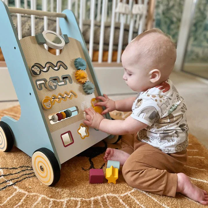Bigjigs - Wooden Activity Baby Walker - Image 6