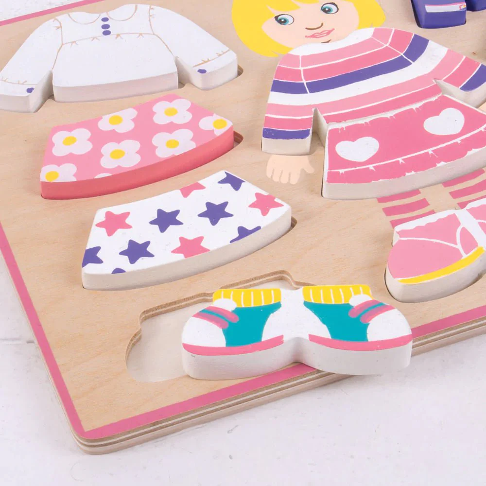 Bigjigs - Dressing Girl Puzzle - Image 2